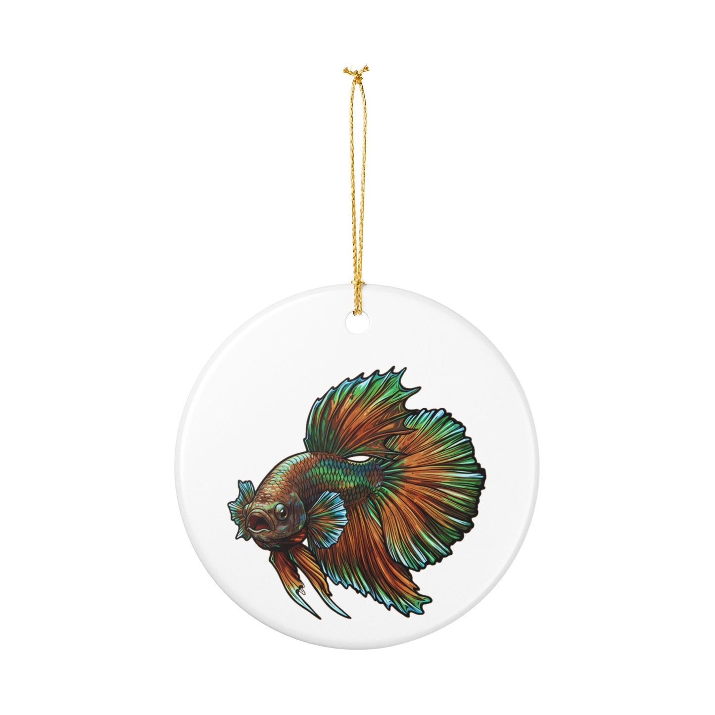 Copper Dragon Betta Ornament