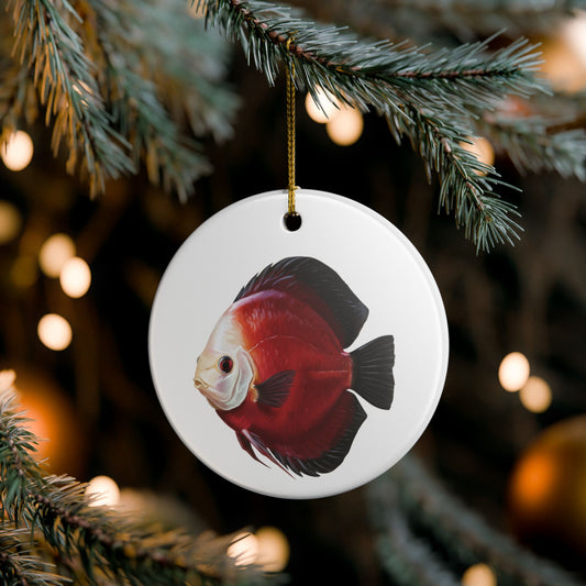 Red Panda Discus Ornament