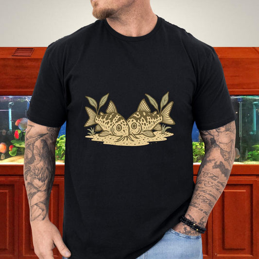 Salt and Pepper Cory Tee – Foraging Pair Nature Etching-T-Shirt-Fish & Friends Tees