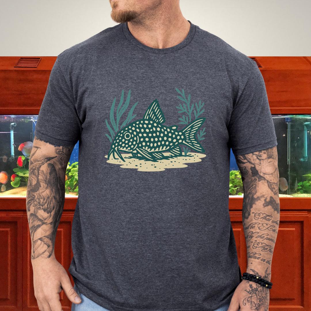 Spotted Grace Tee – Realistic Sterba’s Cory Catfish Design-T-Shirt-Fish & Friends Tees