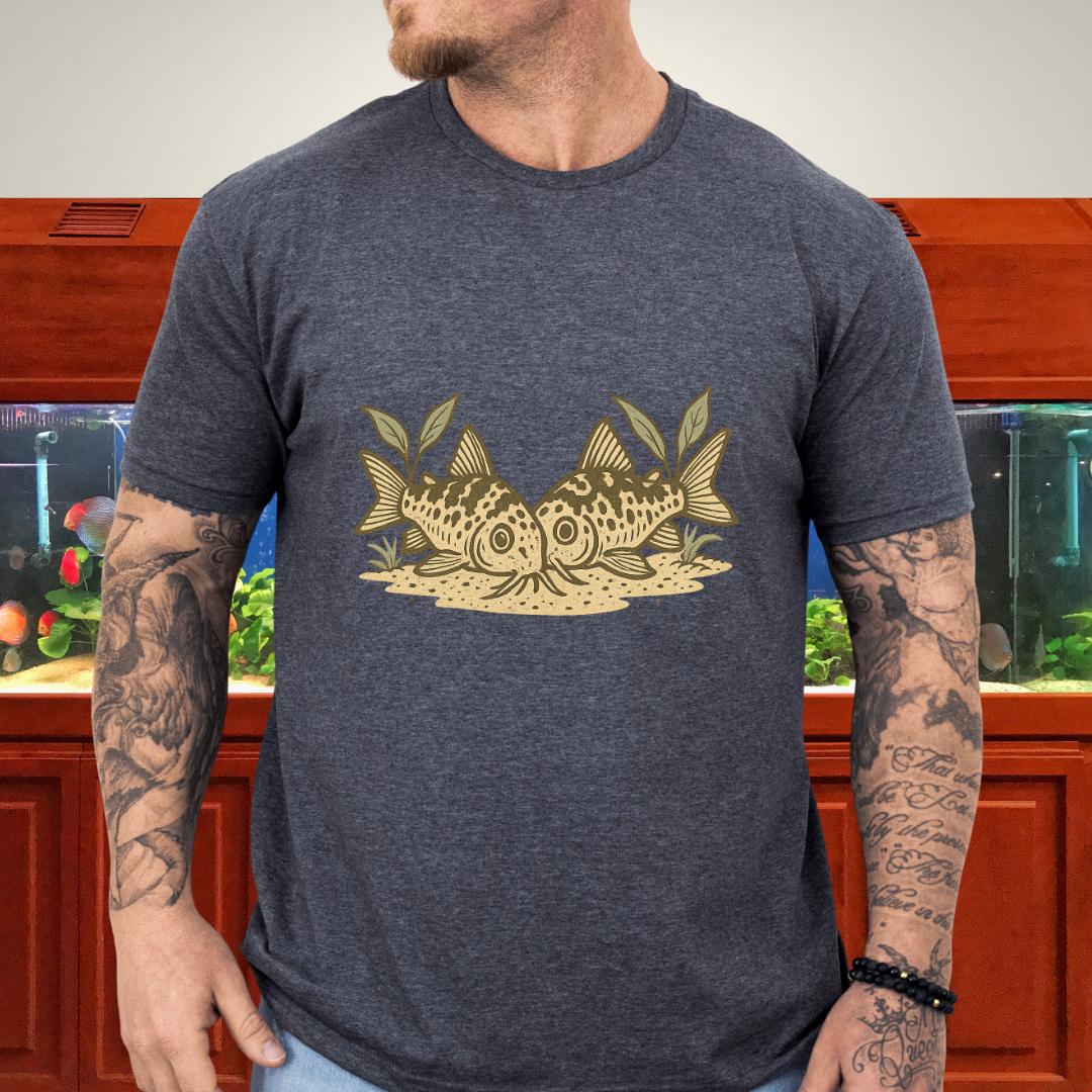 Salt and Pepper Cory Tee – Foraging Pair Nature Etching-T-Shirt-Fish & Friends Tees