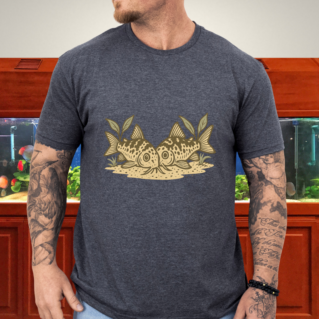 Salt and Pepper Cory Tee – Foraging Pair Nature Etching