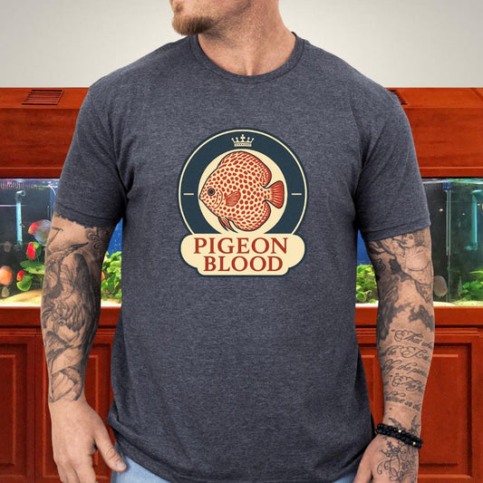 Vintage Pigeon Blood Discus Crown Crest Shirt-T-Shirt-Fish & Friends Tees