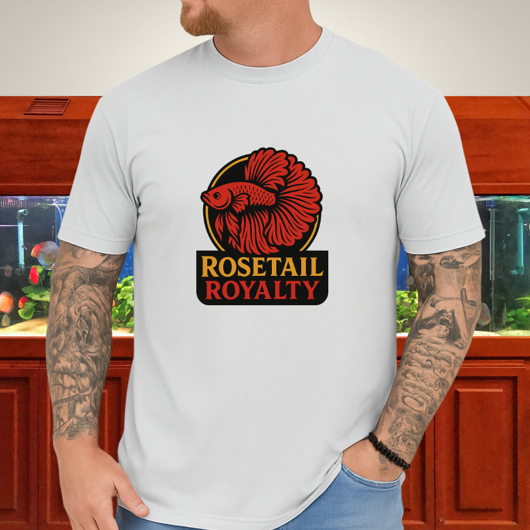 Rosetail Royalty Betta Fish T-Shirt