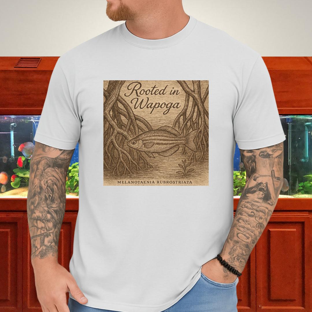 Wapoga Rainbowfish Shirt – Etched Driftwood & Mangrove Style