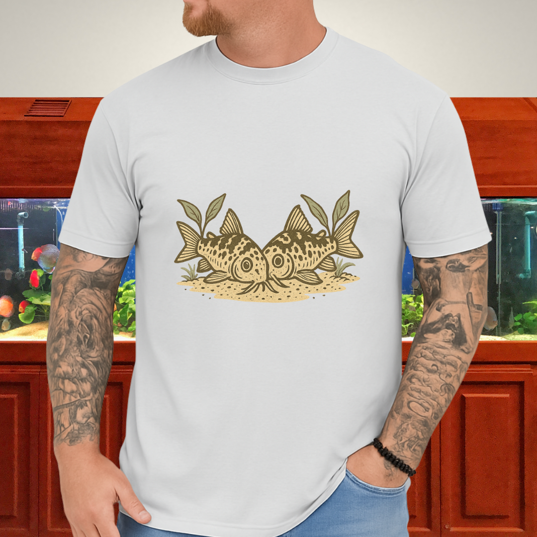 Salt and Pepper Cory Tee – Foraging Pair Nature Etching