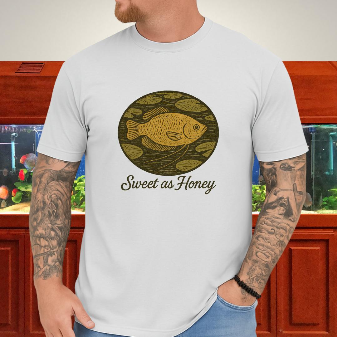 Sweet as Honey Tee – Hand-Sketched Honey Gourami Design