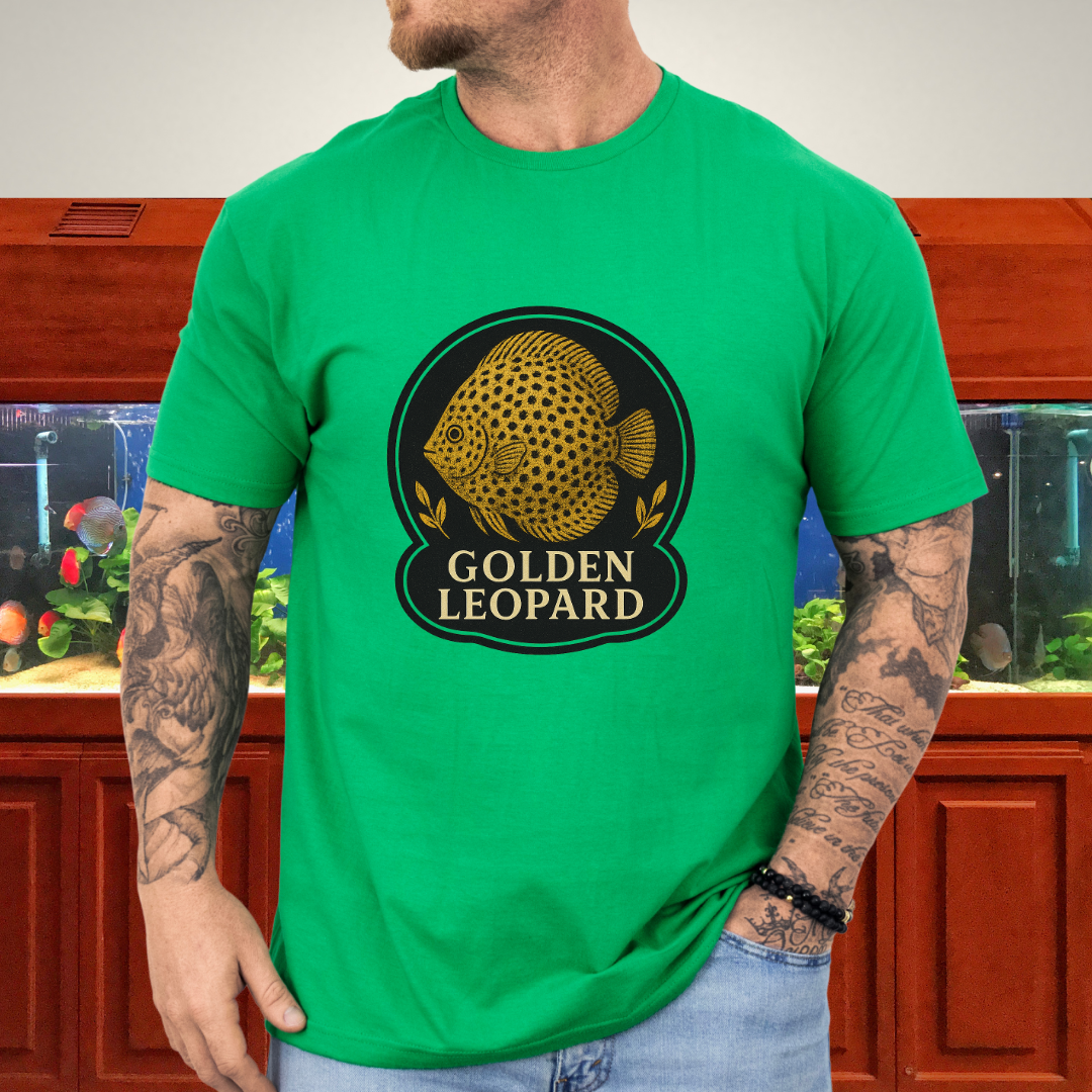 Vintage Golden Leopard Discus Tee