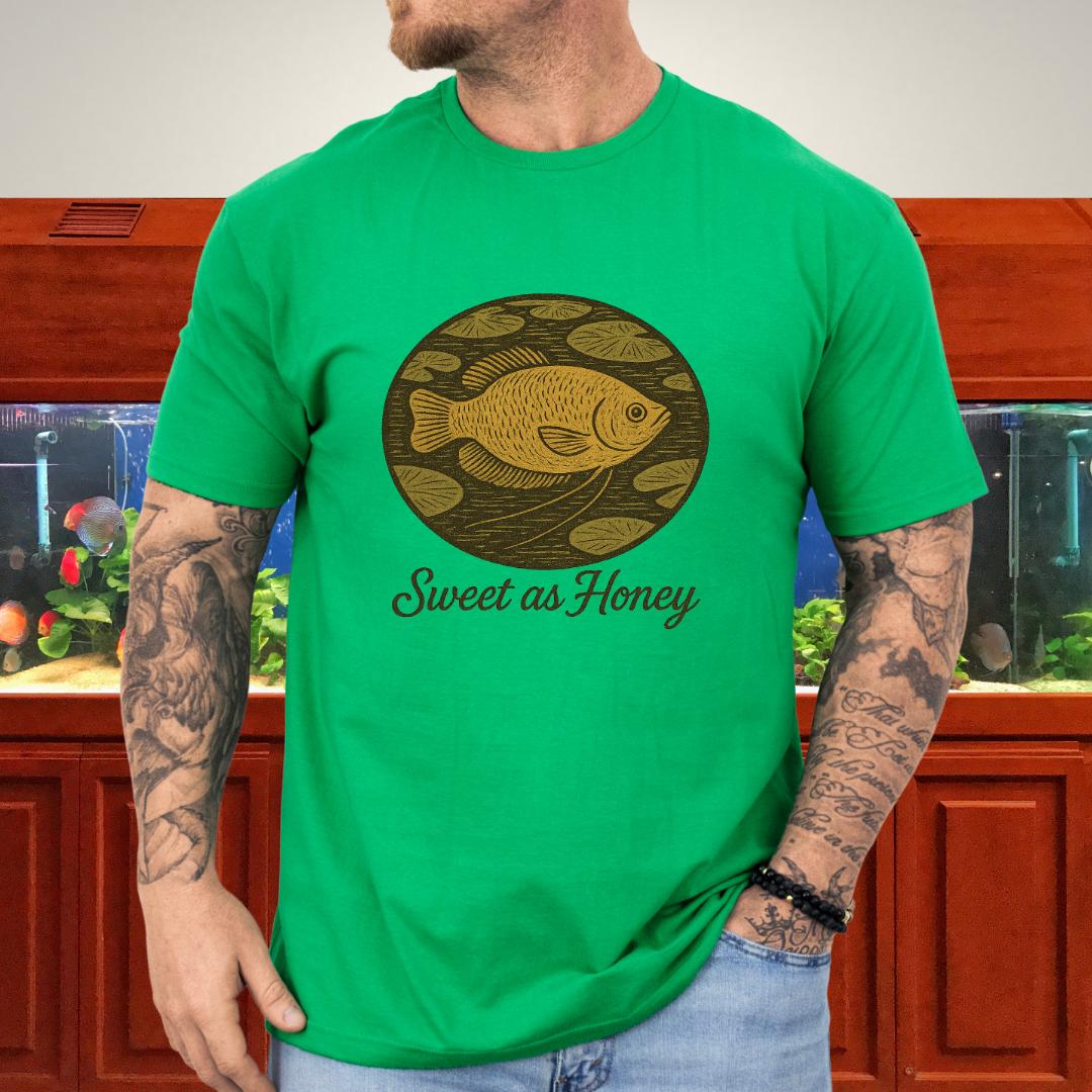 Sweet as Honey Tee – Hand-Sketched Honey Gourami Design