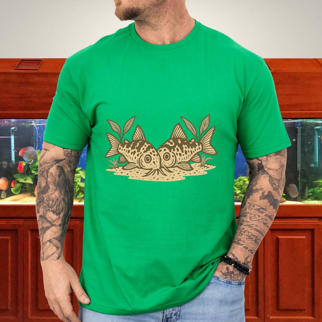 Salt and Pepper Cory Tee – Foraging Pair Nature Etching-T-Shirt-Fish & Friends Tees
