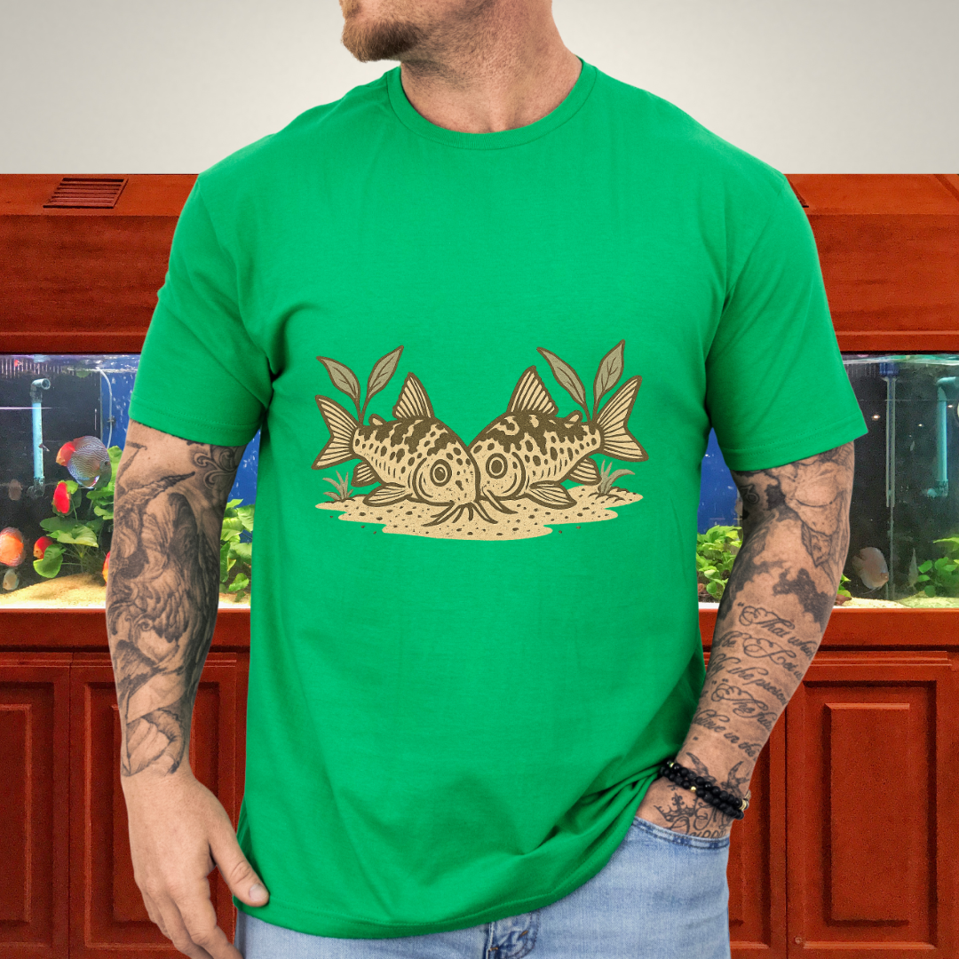 Salt and Pepper Cory Tee – Foraging Pair Nature Etching