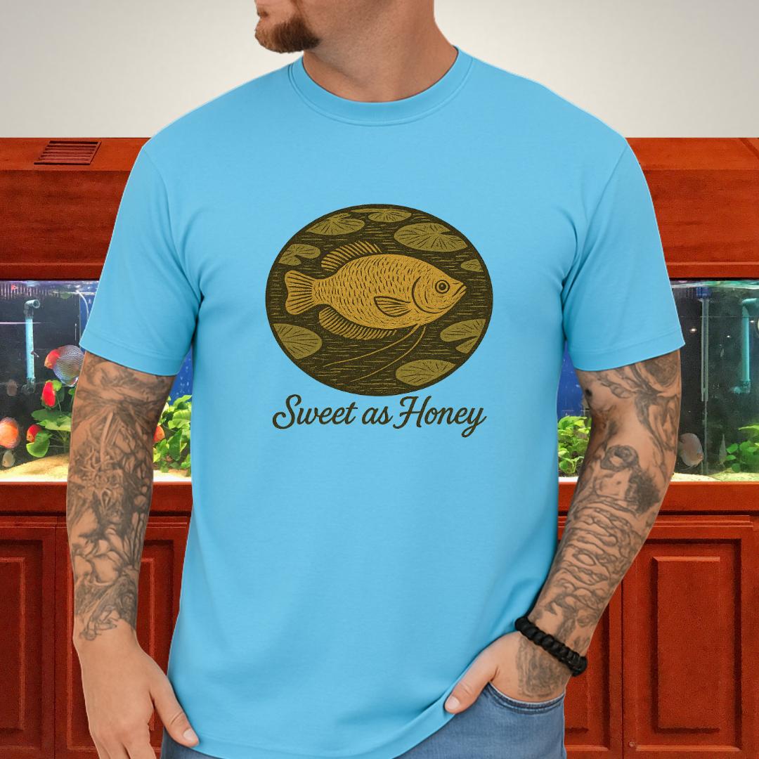 Sweet as Honey Tee – Hand-Sketched Honey Gourami Design