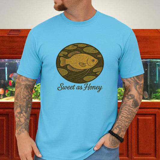 Sweet as Honey Tee – Hand-Sketched Honey Gourami Design