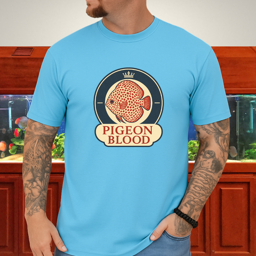 Vintage Pigeon Blood Discus Crown Crest Shirt