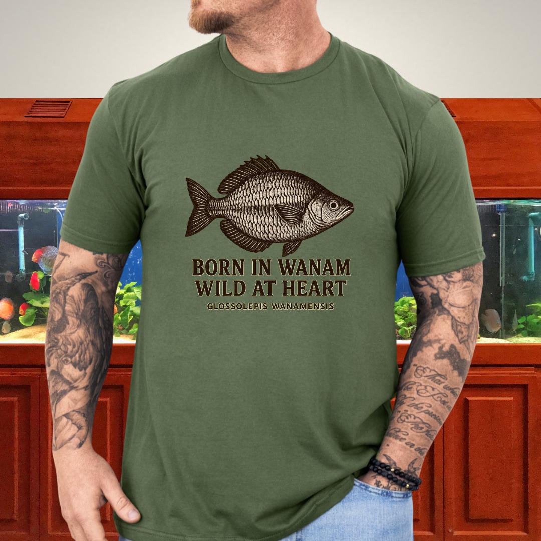 Born in Wanam Tee – Lake Wanam Rainbowfish Adventure Design