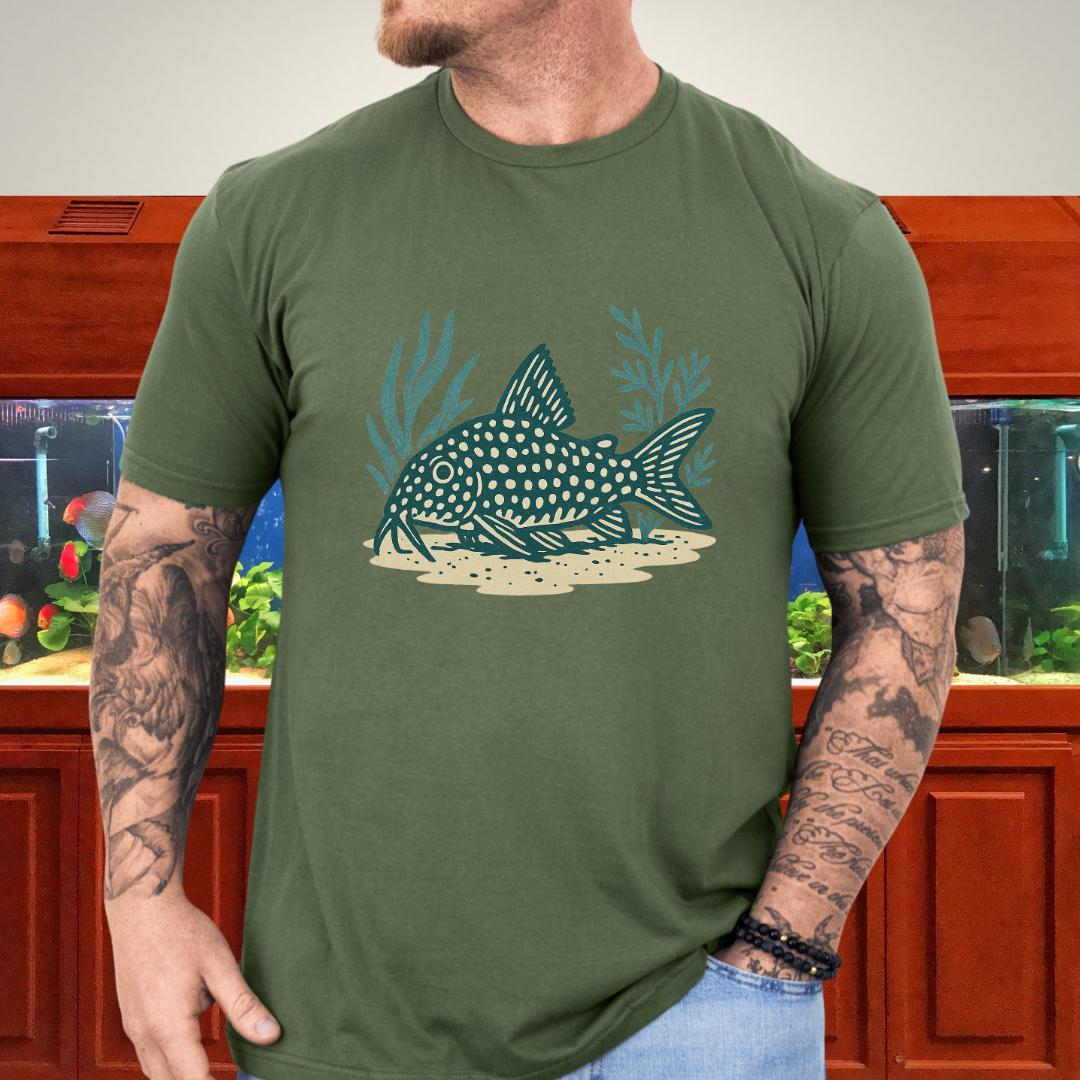 Spotted Grace Tee – Realistic Sterba’s Cory Catfish Design-T-Shirt-Fish & Friends Tees