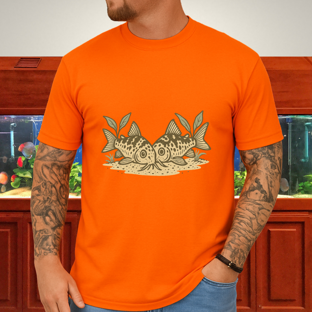 Salt and Pepper Cory Tee – Foraging Pair Nature Etching