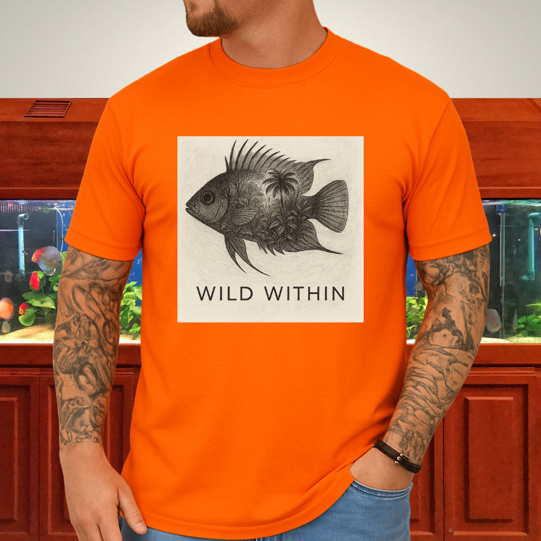 Wild Within Tee – Apistogramma Jungle Double Exposure