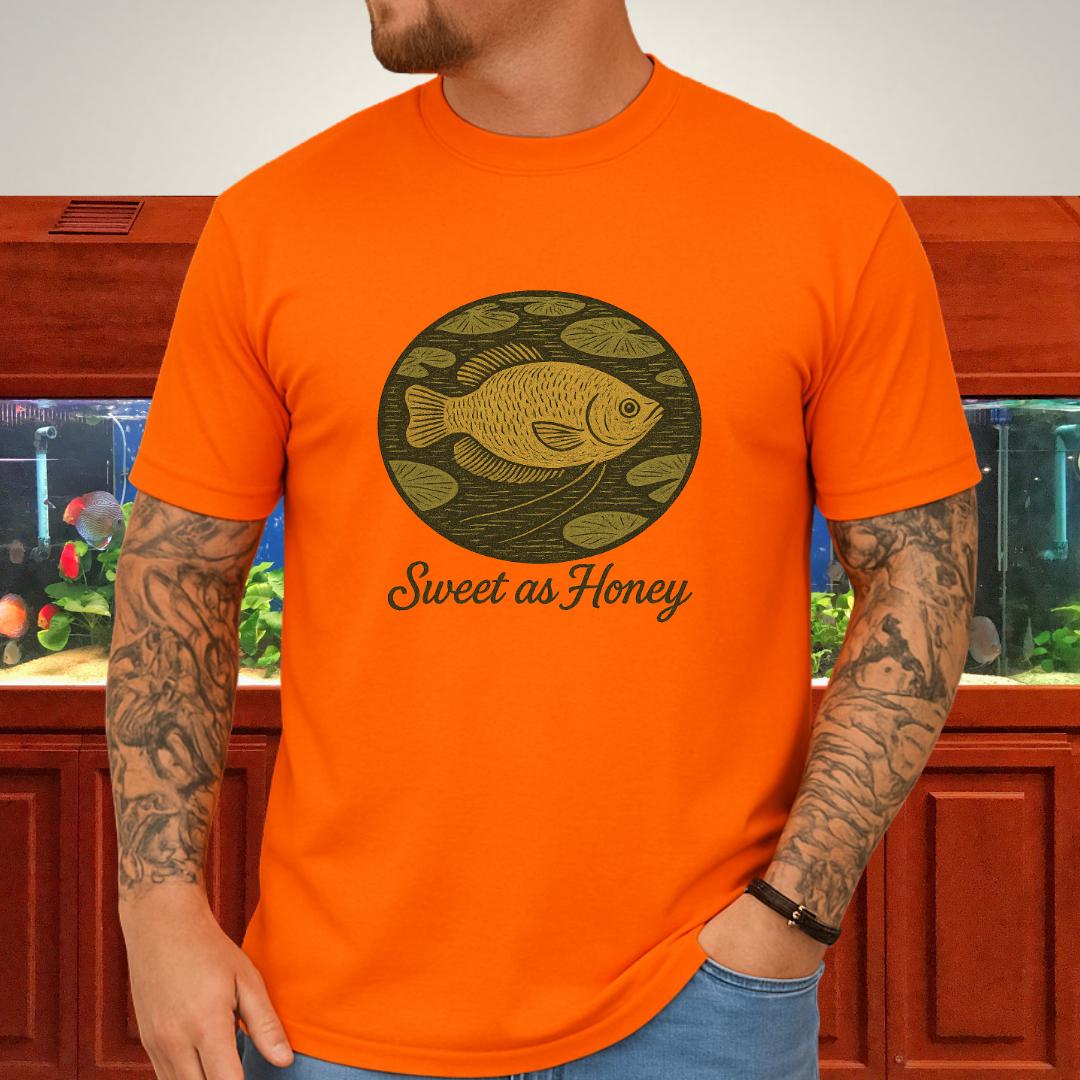 Sweet as Honey Tee – Hand-Sketched Honey Gourami Design