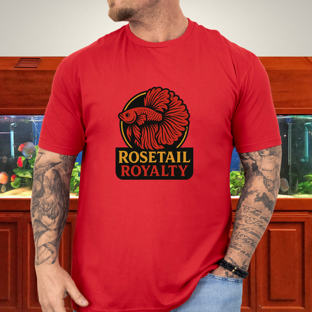 Rosetail Royalty Betta Fish T-Shirt