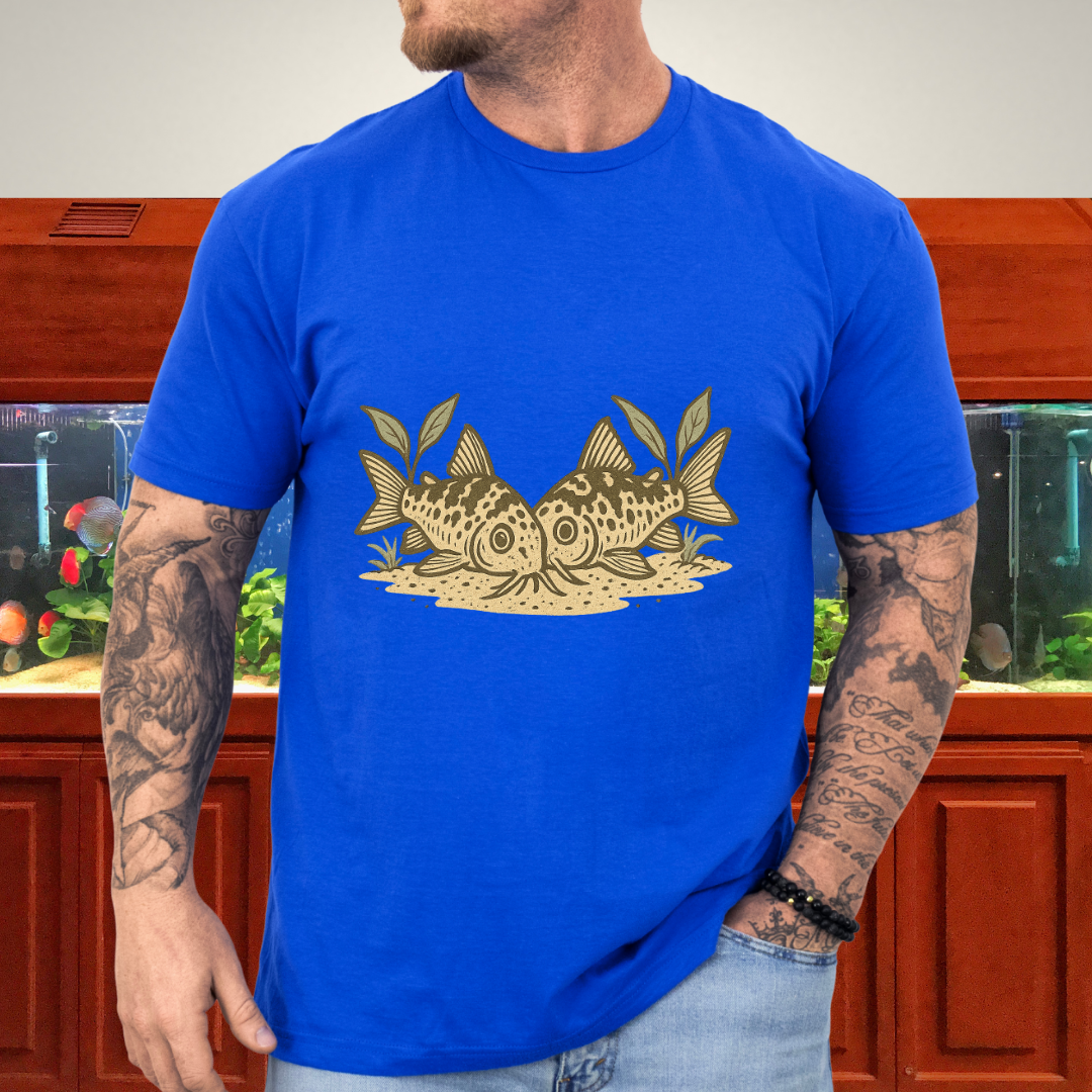 Salt and Pepper Cory Tee – Foraging Pair Nature Etching