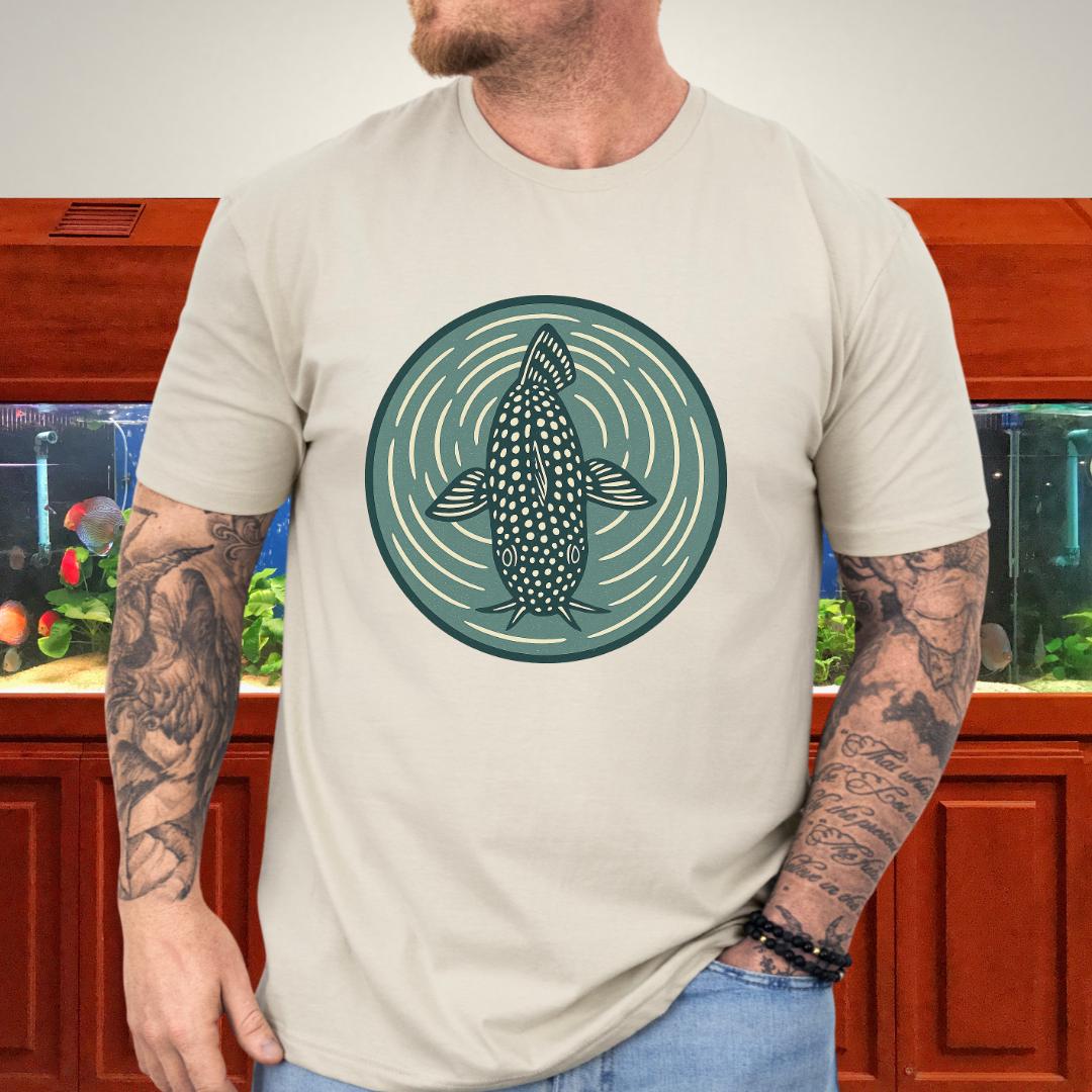 Ripple View Tee – Retro Corydoras Sterbai Lithograph-T-Shirt-Fish & Friends Tees