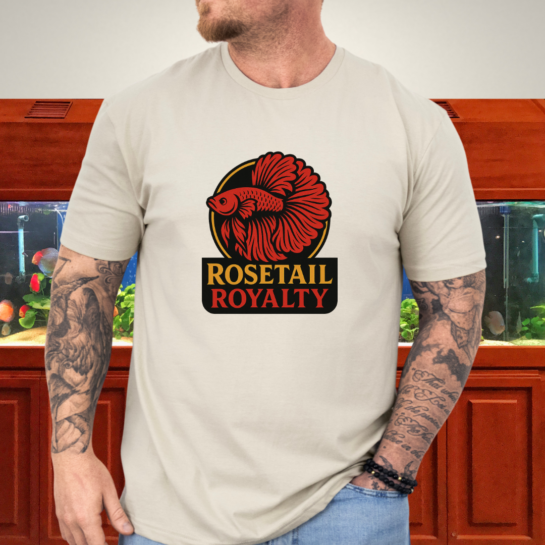 Rosetail Royalty Betta Fish T-Shirt