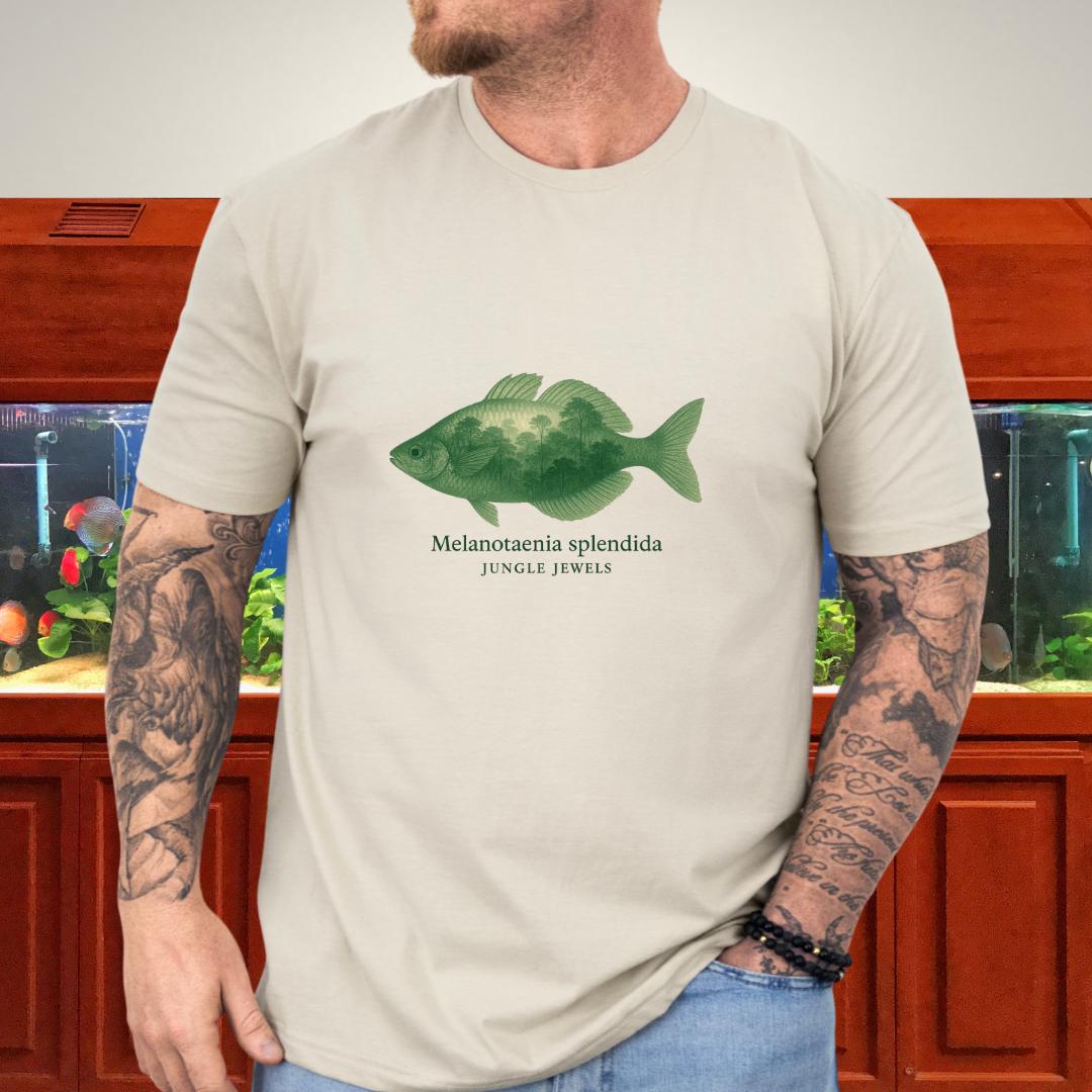 Jungle Jewels Tee – Eastern Rainbowfish Surreal Design