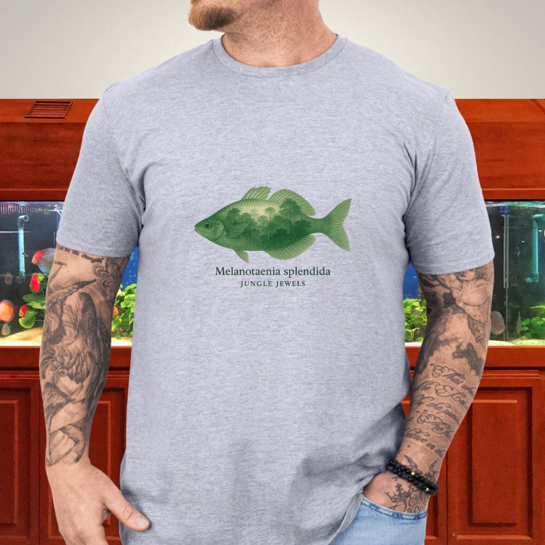 Jungle Jewels Tee – Eastern Rainbowfish Surreal Design