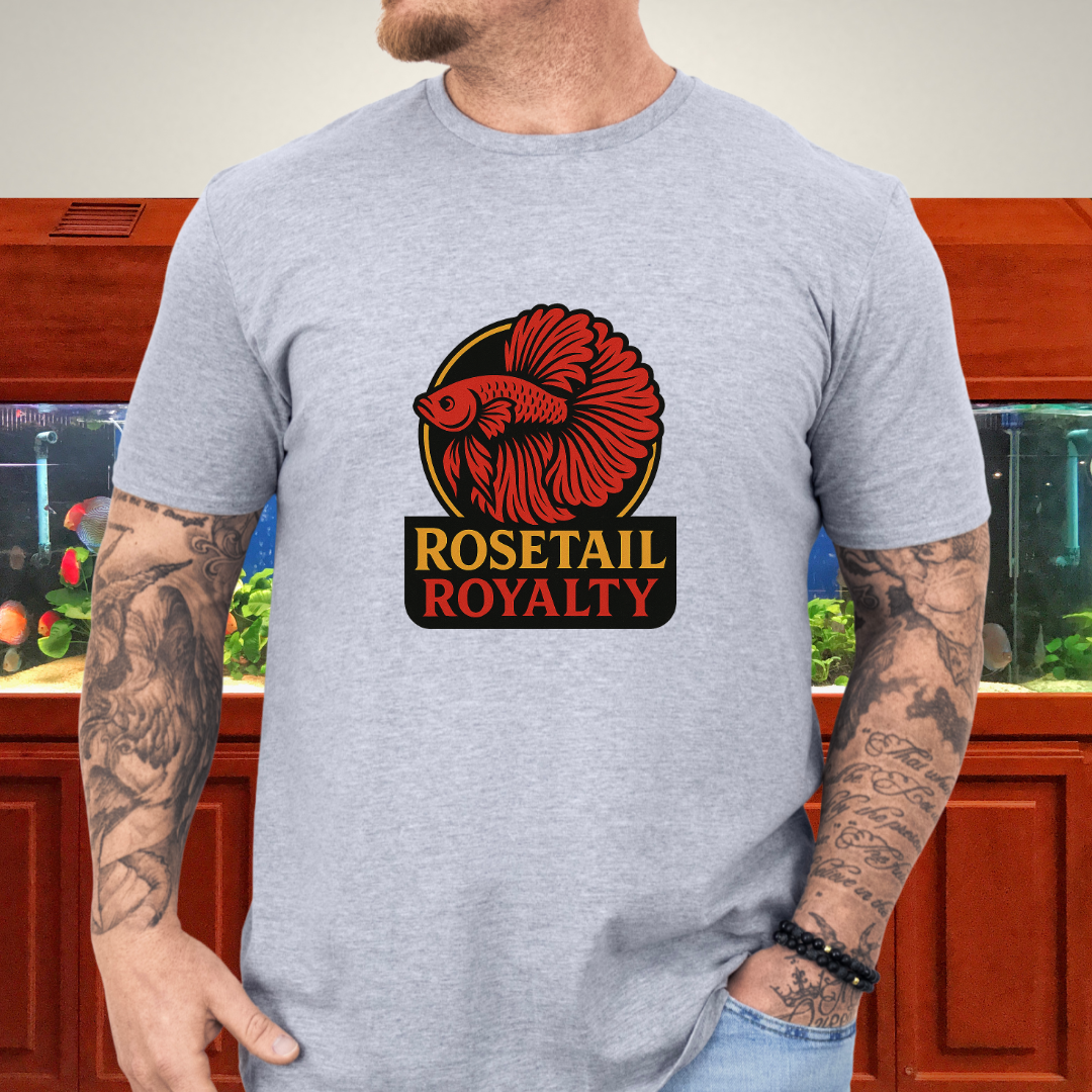 Rosetail Royalty Betta Fish T-Shirt