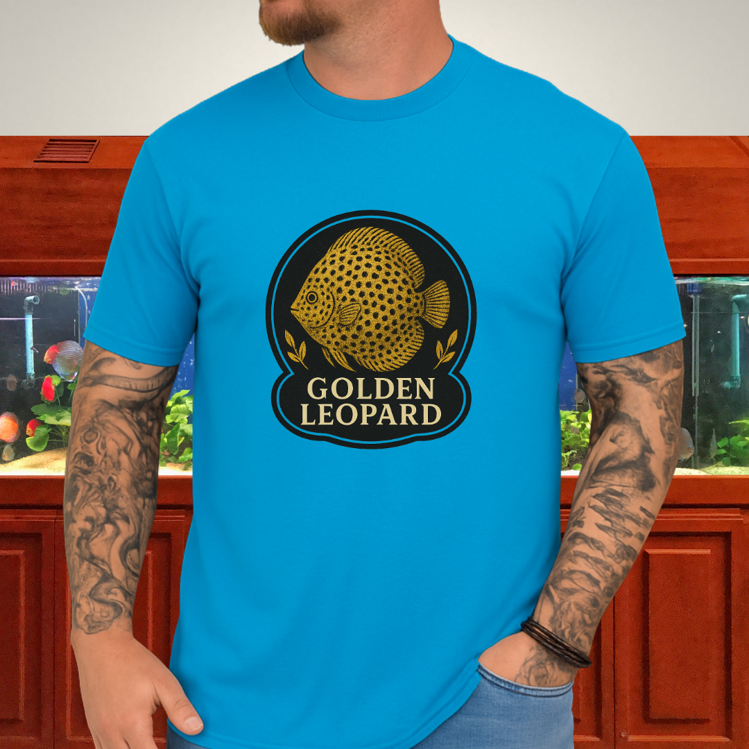Vintage Golden Leopard Discus Tee