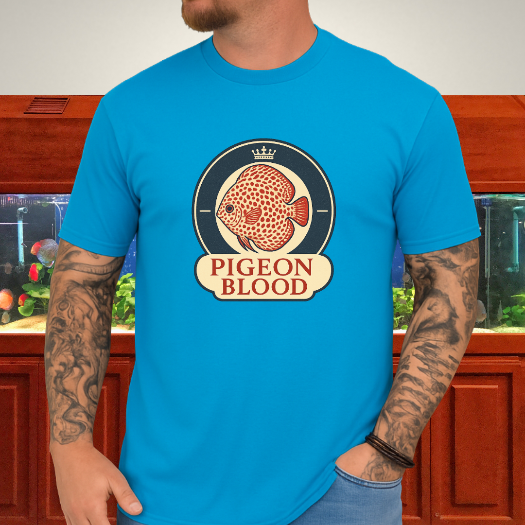 Vintage Pigeon Blood Discus Crown Crest Shirt