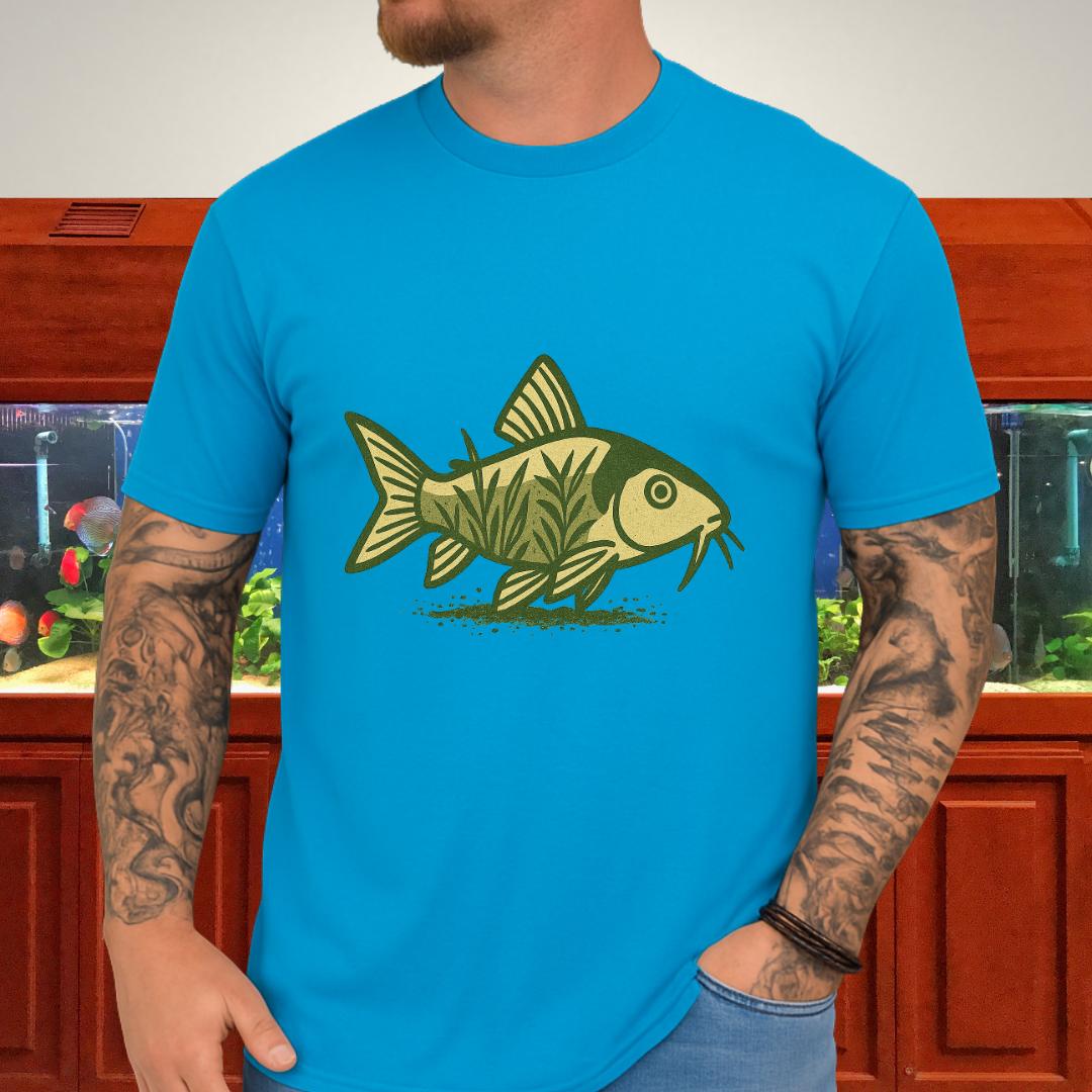 Amazon Reflections Tee – Corydoras Duplicareus Double Exposure-T-Shirt-Fish & Friends Tees