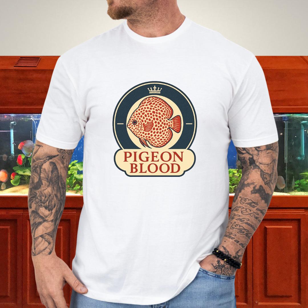 Vintage Pigeon Blood Discus Crown Crest Shirt-T-Shirt-Fish & Friends Tees