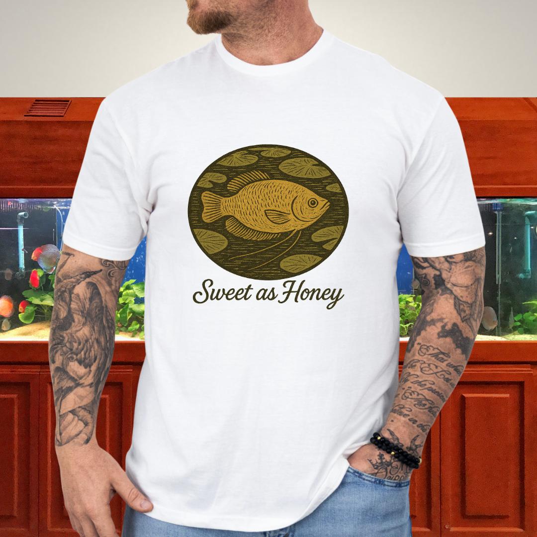 Sweet as Honey Tee – Hand-Sketched Honey Gourami Design