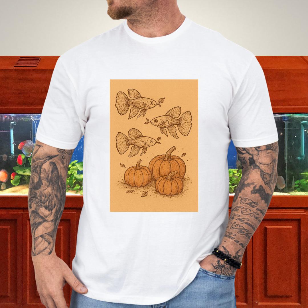 The Great Guppy Pumpkin Patch-T-Shirt-Fish & Friends Tees