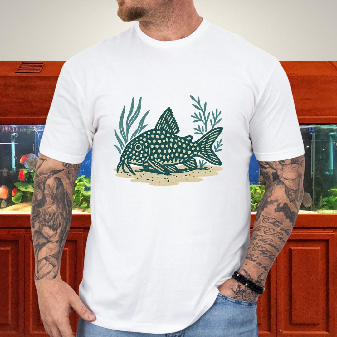 Spotted Grace Tee – Realistic Sterba’s Cory Catfish Design-T-Shirt-Fish & Friends Tees