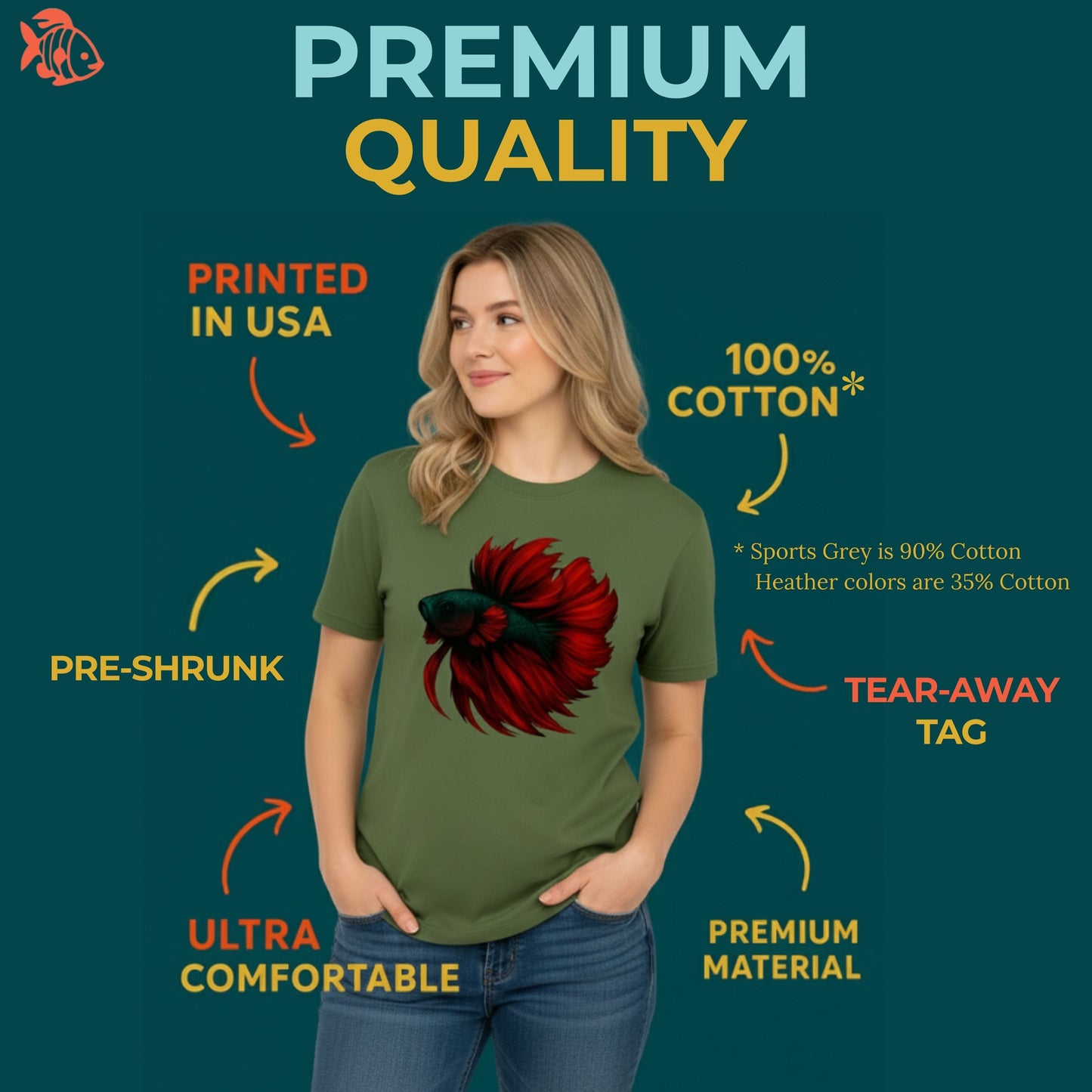 Santarem Power – Wild Discus Heritage Tee