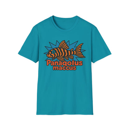 Retro Aquarium Tee – Clown Pleco Bubble Letter Print