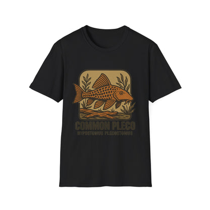 Common Pleco Shirt – Nostalgic Retro Aquarium Style