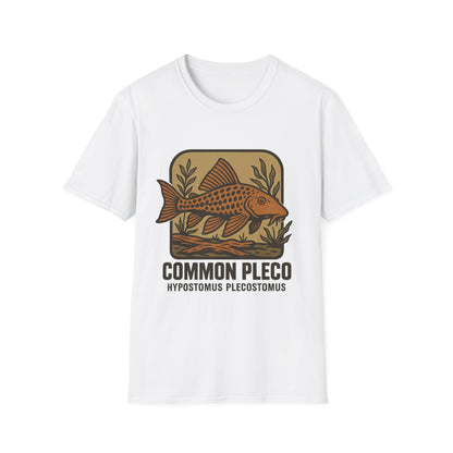Common Pleco Shirt – Nostalgic Retro Aquarium Style