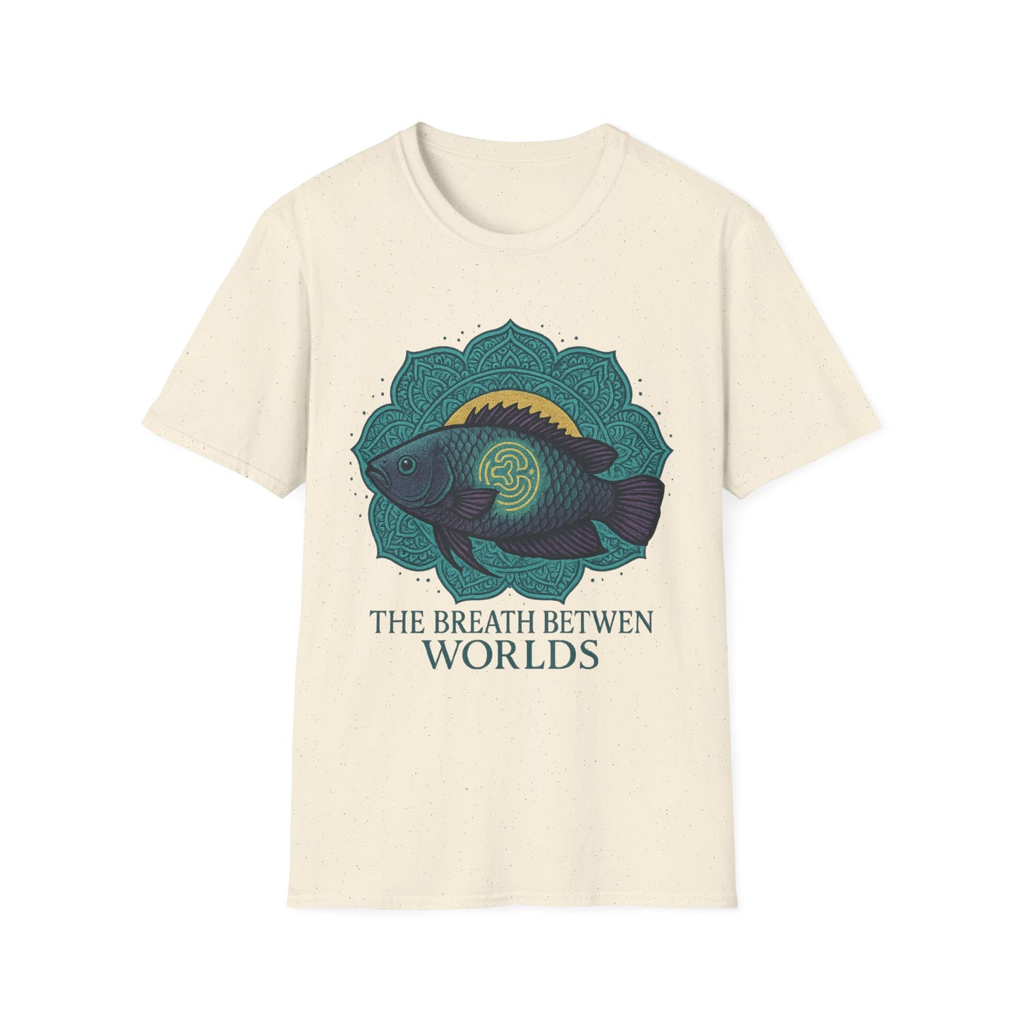 The Breath Between Worlds Tee – Spiritual Climbing Perch Design