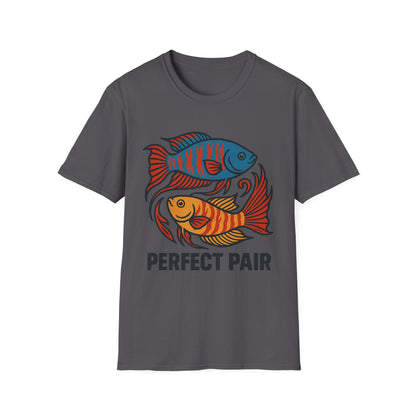 Perfect Pair Tee – Bold Yin-Yang Paradise Fish Design