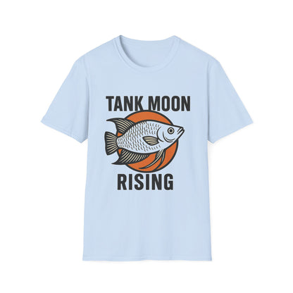 Tank Moon Rising Tee – Retro Moonlight Gourami Emblem