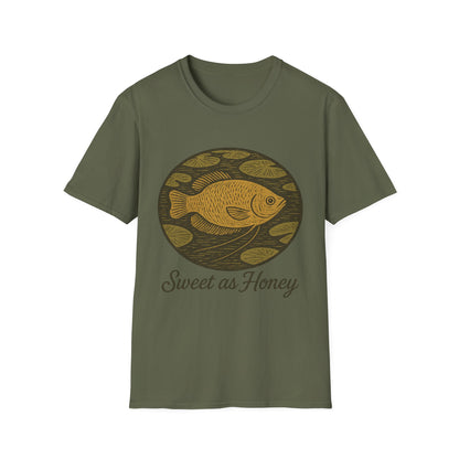 Sweet as Honey Tee – Hand-Sketched Honey Gourami Design