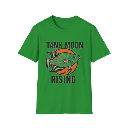 Tank Moon Rising Tee – Retro Moonlight Gourami Emblem