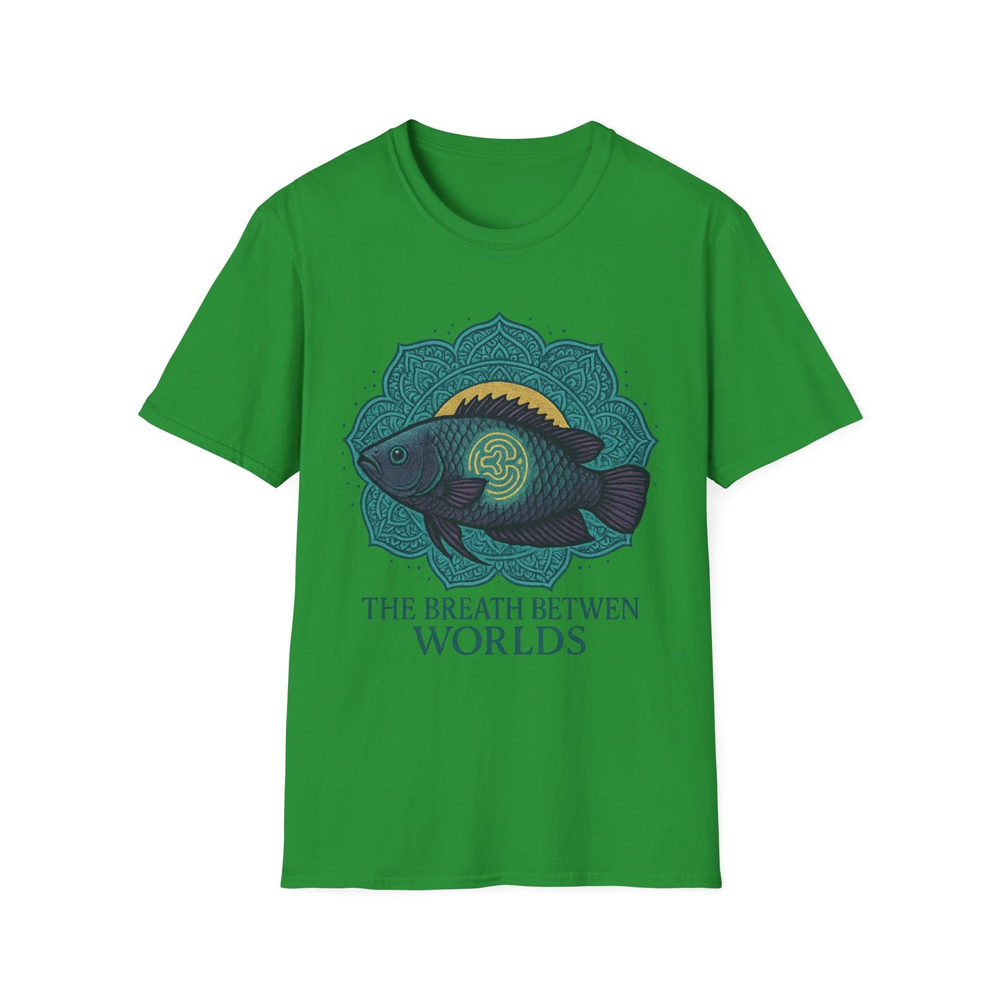 The Breath Between Worlds Tee – Spiritual Climbing Perch Design