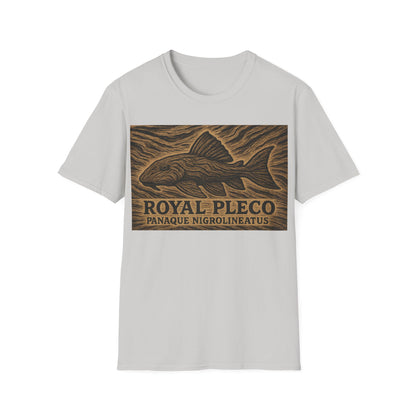 Royal Pleco Tee – Driftwood Spirit Double Exposure Design