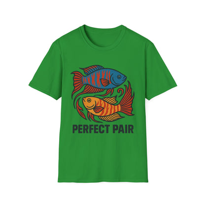Perfect Pair Tee – Bold Yin-Yang Paradise Fish Design