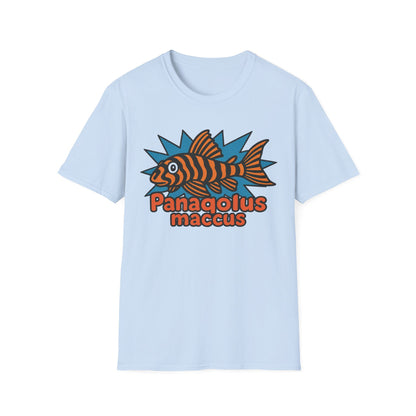Retro Aquarium Tee – Clown Pleco Bubble Letter Print